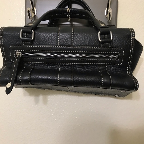 Leather Small  buckled bag style ( Made in UK ) - Picture 3 of 4